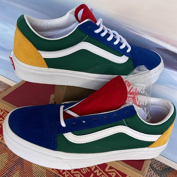 Vans WMNS Old Skool
(Vans Yacht Club) Blue/Green 
VN0A38G1R1Q US
Sneakers - Picture 11 of 16